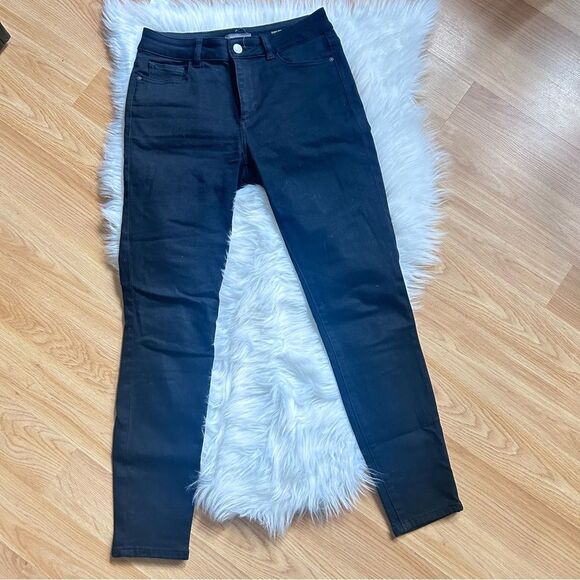 DL1961 Taylor Ankle Jeans Black Size 27 - Picture 1 of 4